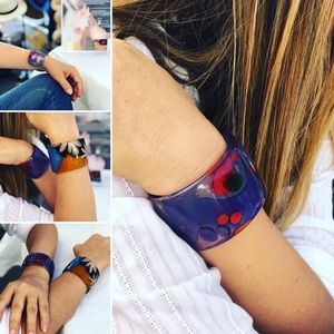 Italian Printed Silk Cuff